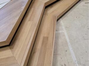 wood veneer rigid core flooring real wood waterproof flooring magnesium core