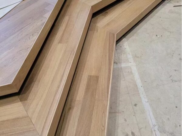wood veneer rigid core flooring real wood waterproof flooring magnesium core