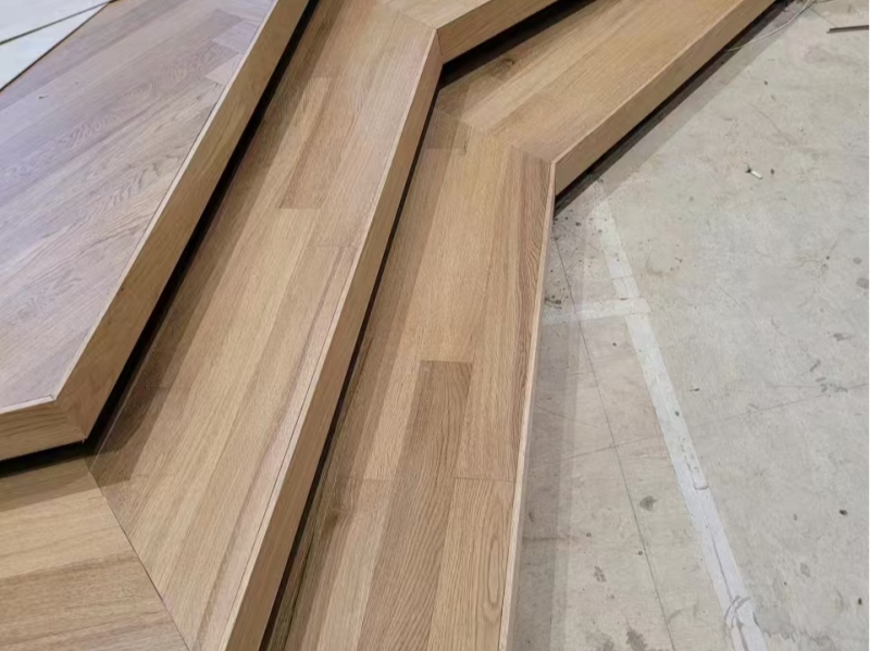 wood veneer rigid core flooring real wood waterproof flooring magnesium core